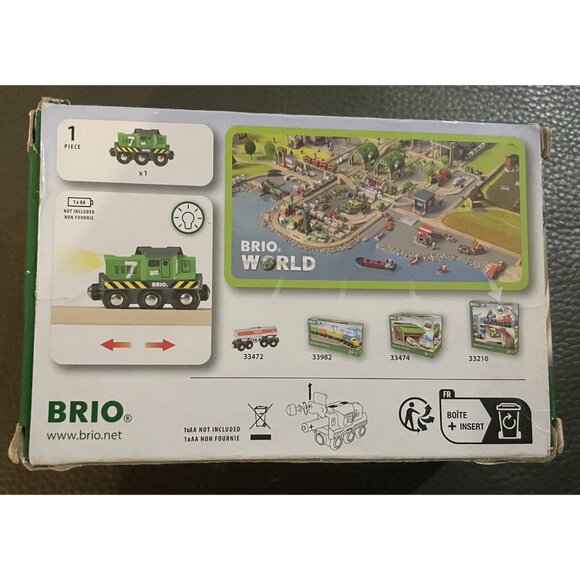 Brio Trains 33214 Freight Battery Engine  Thomas and Friends NIB - Picture 2 of 3